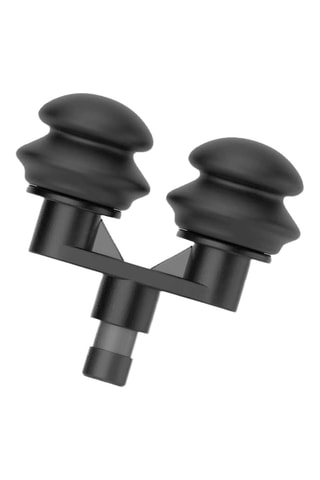 Double tête de massage - Noir