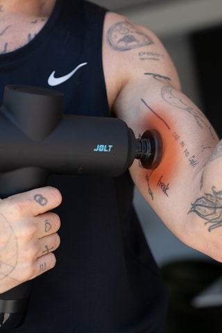Tête de massage chauffante Warm pour pistolet massant - Noir