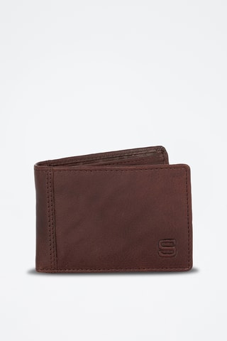 Portefeuille en cuir - Marron