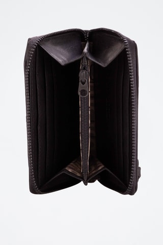 Portefeuille en cuir - Noir