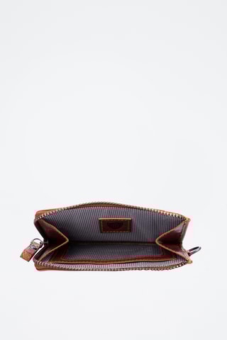 Porte-cartes en cuir - Camel 