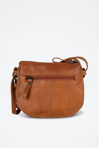 Sac bandoulière en cuir - Camel