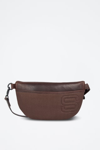 Sac banane en cuir - Marron