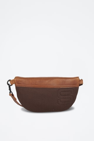 Sac banane en cuir - Camel