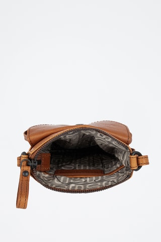 Sac bandoulière en cuir - Camel