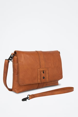 Sac bandoulière en cuir - Camel