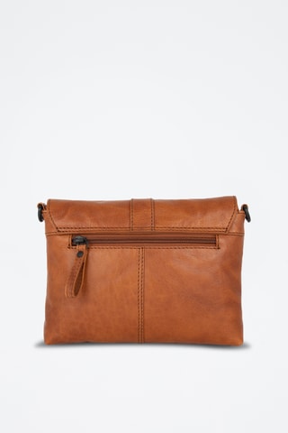 Sac bandoulière en cuir - Camel