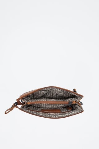 Sac bandoulière en cuir - Camel