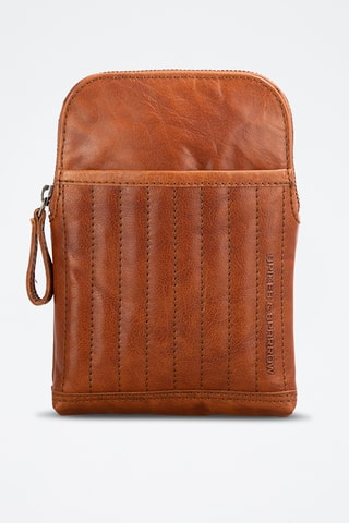 Sac bandoulière en cuir - Camel