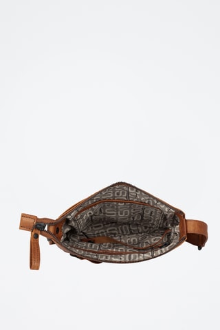 Sac bandoulière en cuir - Camel