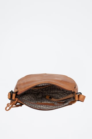 Sac bandoulière en cuir - Camel
