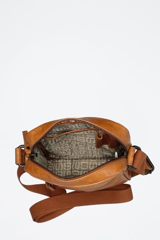Sac bandoulière en cuir - Camel