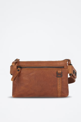 Sac bandoulière en cuir - Camel