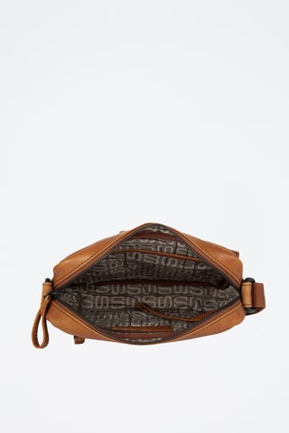 Sac bandoulière en cuir - Camel