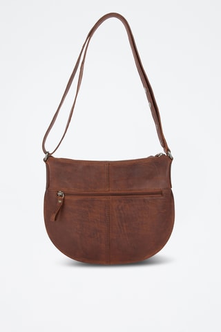 Sac bandoulière en cuir - Camel