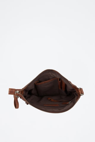 Sac bandoulière en cuir - Camel