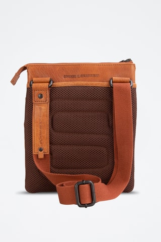 Sac bandoulière en cuir - Camel