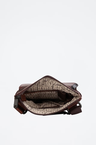 Sac bandoulière en cuir - Camel