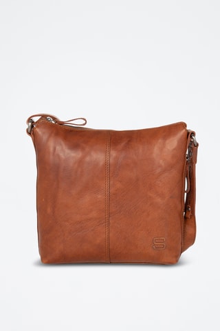 Sac bandoulière en cuir - Camel