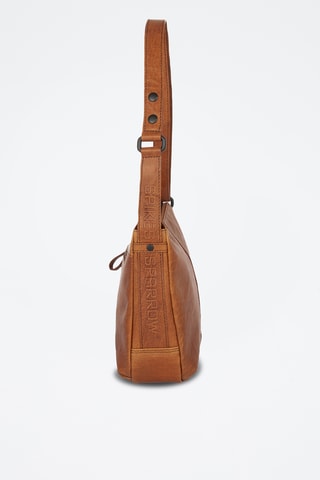 Sac bandoulière en cuir - Camel