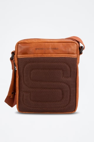 Sac bandoulière en cuir - Camel