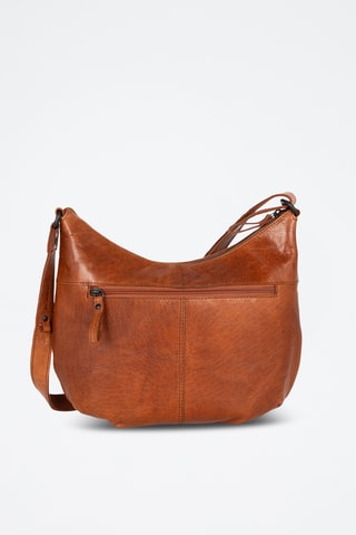 Sac bandoulière en cuir - Camel