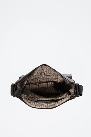 Sac bandoulière en cuir - Marron