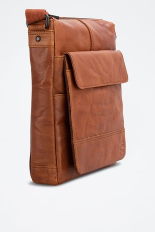 Sac bandoulière en cuir - Camel