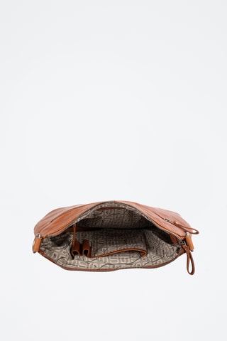 Sac porté épaule en cuir - Camel