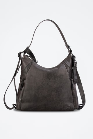 Sac à main en cuir - Gris