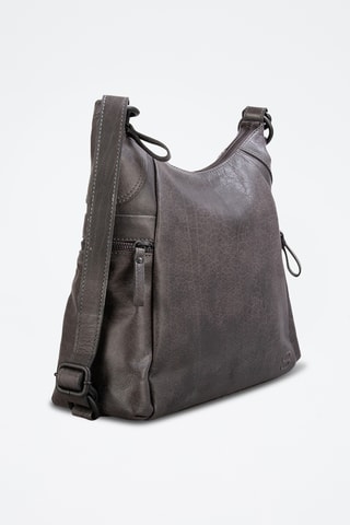 Sac à main en cuir - Gris