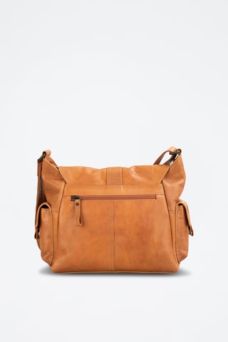 Sac bandoulière en cuir - Camel