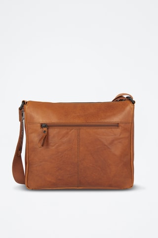 Sac bandoulière en cuir - Camel