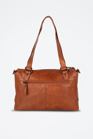 Sac porté épaule en cuir - Camel