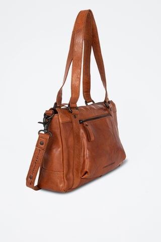 Sac porté épaule en cuir - Camel