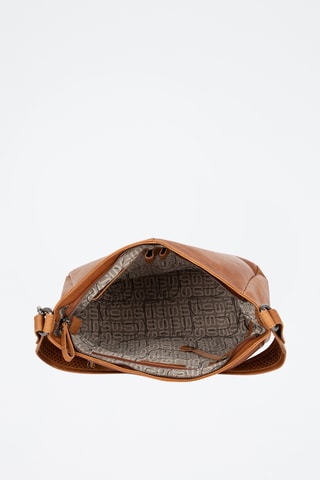 Sac porté épaule en cuir - Camel