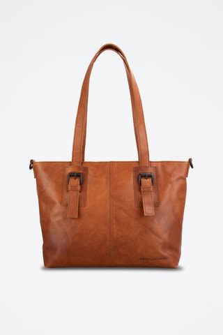 Sac porté épaule en cuir - Camel