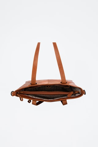 Sac porté épaule en cuir - Camel