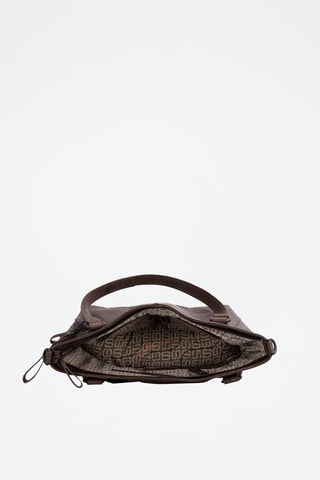 Sac porté épaule en cuir - Marron