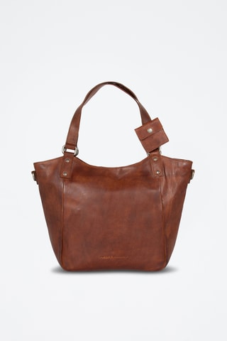 Sac à main en cuir - Camel