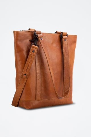 Cabas en cuir - Camel