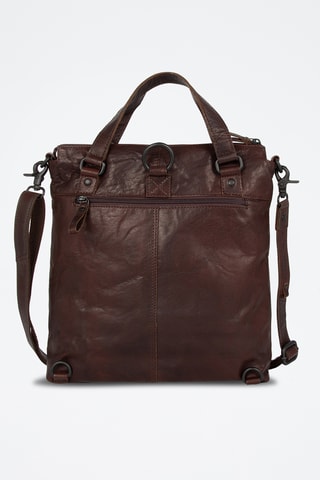 Sac à dos en cuir - Marron