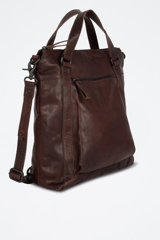 Sac à dos en cuir - Marron