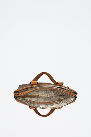 Sac porté épaule en cuir - Camel 