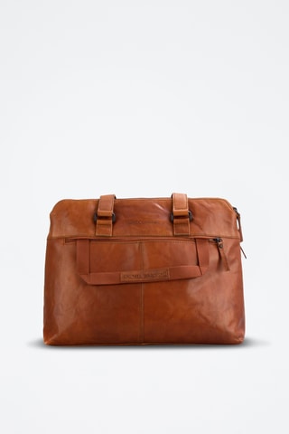 Sac porté épaule en cuir - Camel 