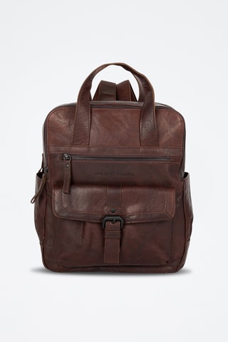 Sac à dos en cuir - Marron