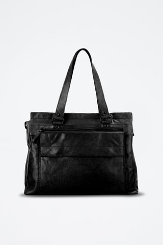 Cabas en cuir - Noir