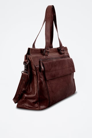Cabas en cuir - Marron