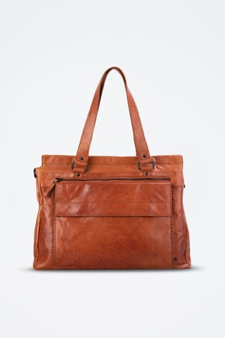 Cabas en cuir - Camel 