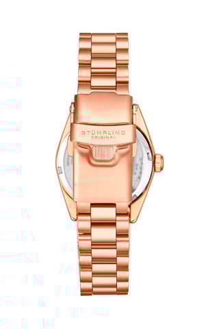 Stalen en Parelmoeren Quartz Horloge Vogue  